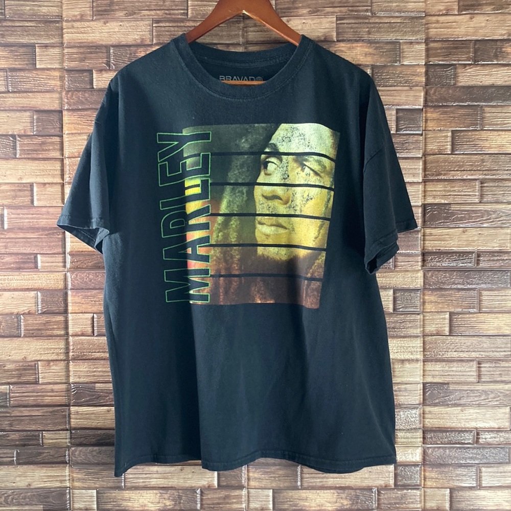 Unisex XL Bravado Bob Marley Black T Shirt